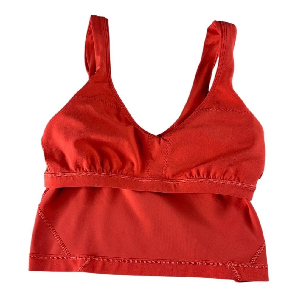 lululemon Align Pink Sport Tank Top Light Support Size 4 - Picture 4 of 10